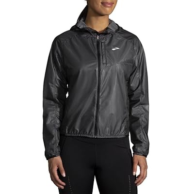 Brooks Womens All Altitude Lightweight Packable Rain Jacket