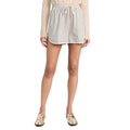 Madewell Womens Crinkle Cotton Dolphin Hem Shorts Riversid