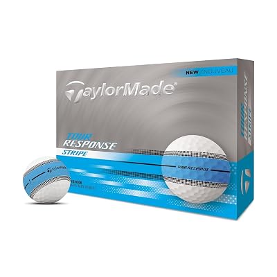 Taylormade Golf 2025 Tour Response Stripe Blue One Dozen