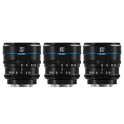 Sirui Night Walker S35 Manual Focus Cine Lens Set