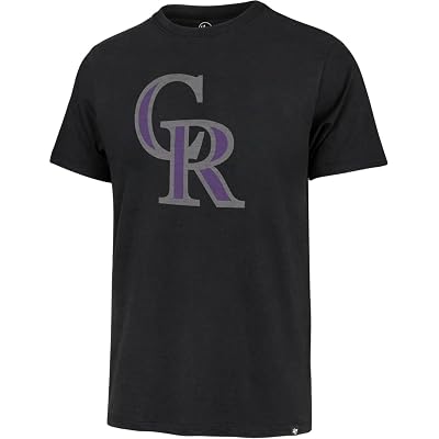 47 MLB Mens Team Color Distressed Imprint Primary Logo