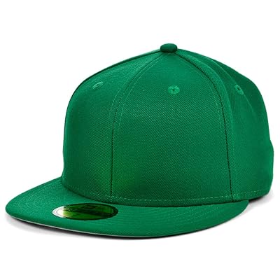 New Era Blank Custom 59fifty Fitted Flat Bill Cap