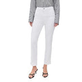 Frame Womens Le Sleek Straight Jeans White 30
