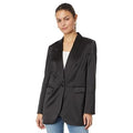 Madewell Drapey Blazer True Black 4