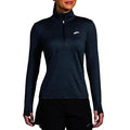Brooks Dash 12 Zip 20 Heather Black SM Womens