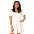 Madewell Eyelet Mix Tiered Mini Dress Lighthouse 10