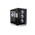 Thermaltake View 380 Tg Argb Mid Tower Chassis Black