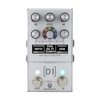 Walrus Audio Mako Series Mkii D1 High Fidelity Delay