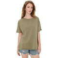 Free People Womens Nina Tee Olive Stone M