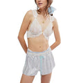 Free People Robyn Cardi Bright White LG Womens 12