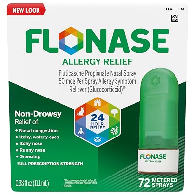 Flonase Allergy Relief Nasal Spray Fluticasone Propionate 2