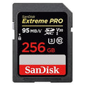 Sandisk 256gb Extreme Pro SDXC UHS I Card