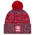 New Era Mens Scarlet San Francisco 49ers 2025 Sideline