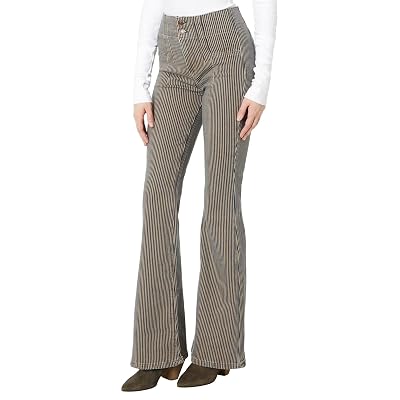Free People Jayde Flare Railroad Train Car Stripe 27