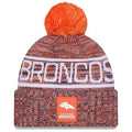 New Era Mens Orange Denver Broncos 2025 Sideline Cold